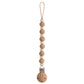 Mushie 100% Silicone Baby Pacifier Clip Bpa Free | Luna (Faux Wood)