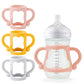 Vanpet Baby Bottle Handles For Avent Natural, Easy-Grip Transitional Sippy Cup Handles, Compatible With Philips Avent Natural Ba