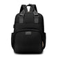 House Of Quirk Baby Diaper Bag Maternity Backpack With Usb Charging Port Easy To Travel Unisex ((Black))