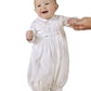 One Small Child Daniel Cotton Christening Baptism Blessing Outfit For Boys - 3 Months White