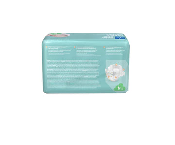 Medline Disposable Baby Diapers, Size N (Newborn), Under 10 Lbs, Case Of 200