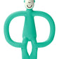 Matchstick Monkey Silicone Teether & Gel Applicator - Silicone Baby Teether, Easy-to-Grip, BPA-Free, Supports Self-Soothing & Ea
