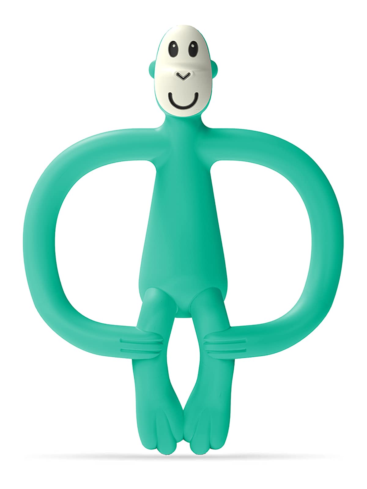 Matchstick Monkey Silicone Teether & Gel Applicator - Silicone Baby Teether, Easy-to-Grip, BPA-Free, Supports Self-Soothing & Ea