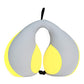 Moob Kids Travel Pillow For Car Seat Kids U-Shape Travel Neck Pillow Support Children Stroller Pillow Grey Yellow