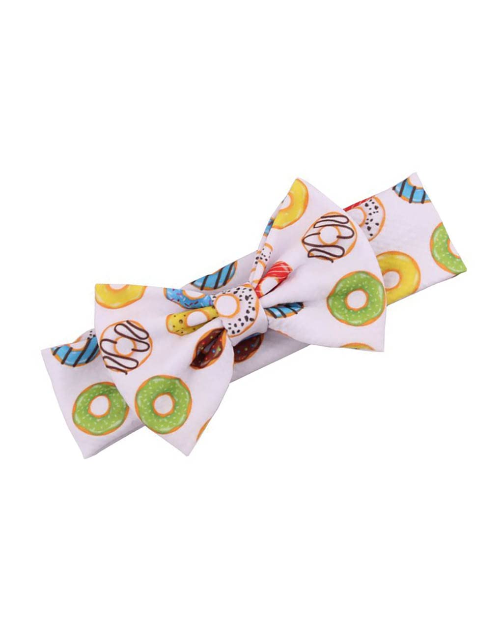 Baby Donut Headband Turban Bow Baby Girls Donut Hair Band Bow Baby Donut Headwarp Bbg42 (Hair Band-B3)