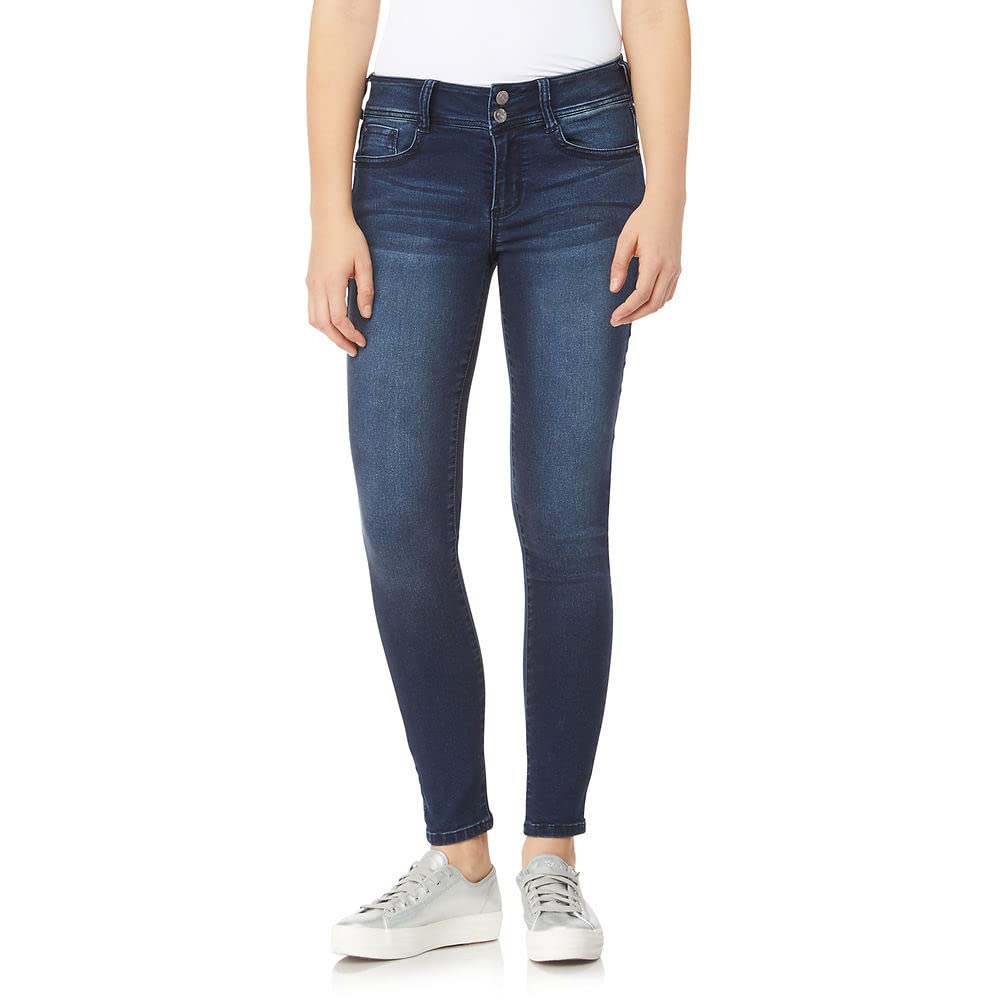 Wallflower Womens Ultra Skinny Mid-Rise Insta Soft Juniors Jeans (Standard And P WBCBBB07ND9B7F4