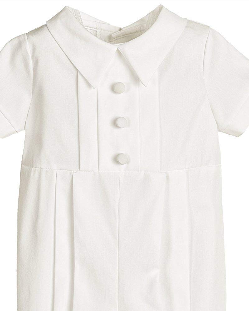 One Small Child Tyler Cotton Christening Baptism Blessing Outfit For Boys - 3 Month