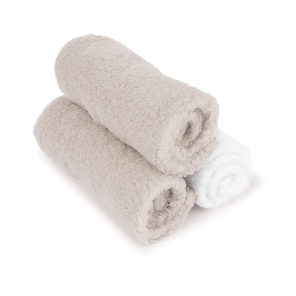 D.A.Y. Republic 3 Microfibre Baby Cloths, 28 x 28cm Reusable, Washable, Dry, Unscented Cloths Multipack Blue and White Ideal for