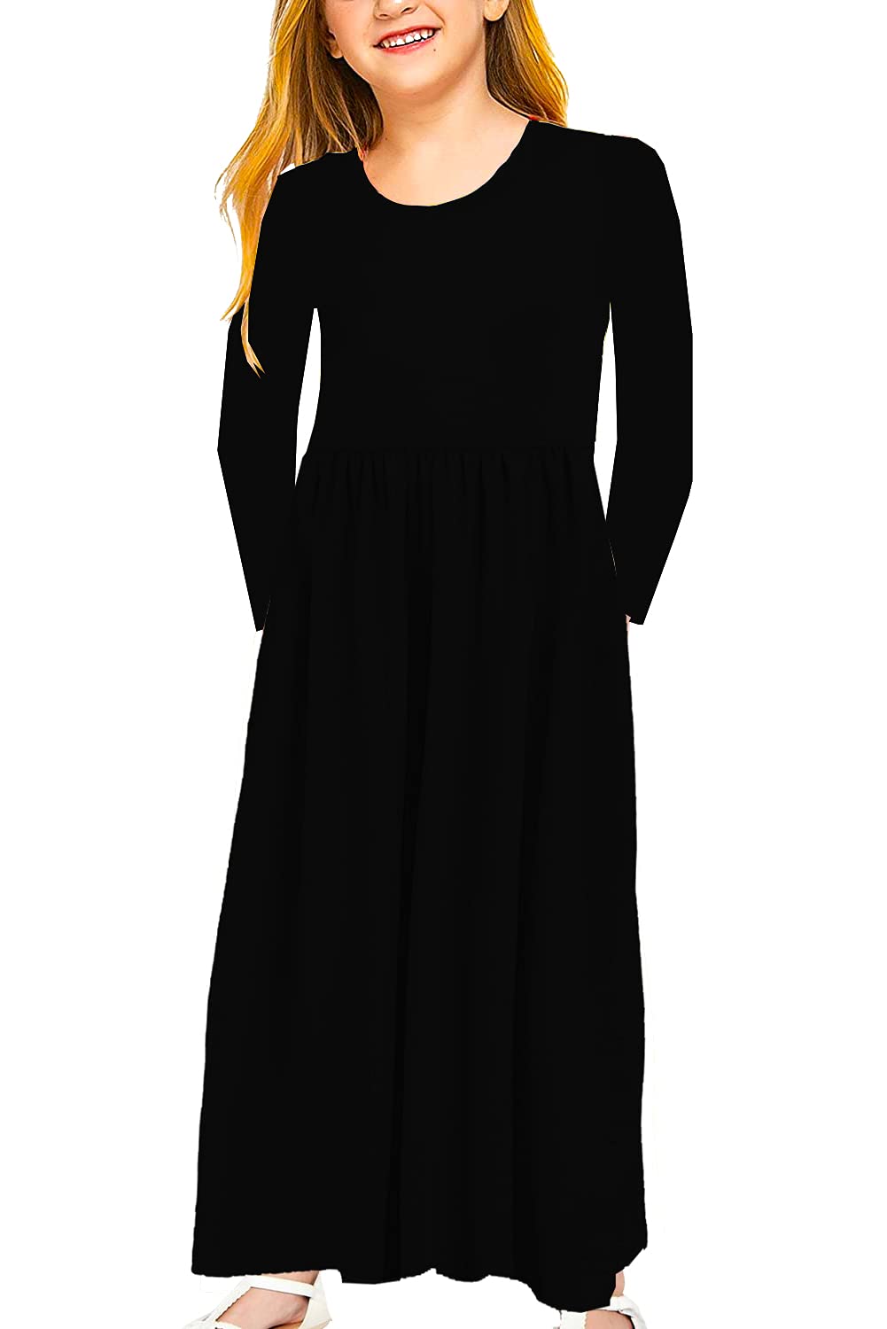 Kids Halloween Dress Girls Pumpkin Print Cute Orange Jack O Lantern Dress 13-14 Years