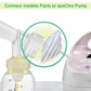 Maymom Backflow Protector, Long Stem, Compatible With Spectra S1, S2 And 9 Pumps, Compatible With Medela Flanges And Medela Part