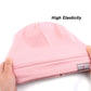 Greatremy Beanie Big Kidsteens Silky Satin Lined Hair Bonnet Sleep Cap-Adjustable Elastic Band Slouchy Cotton Beanie Hat For Tee