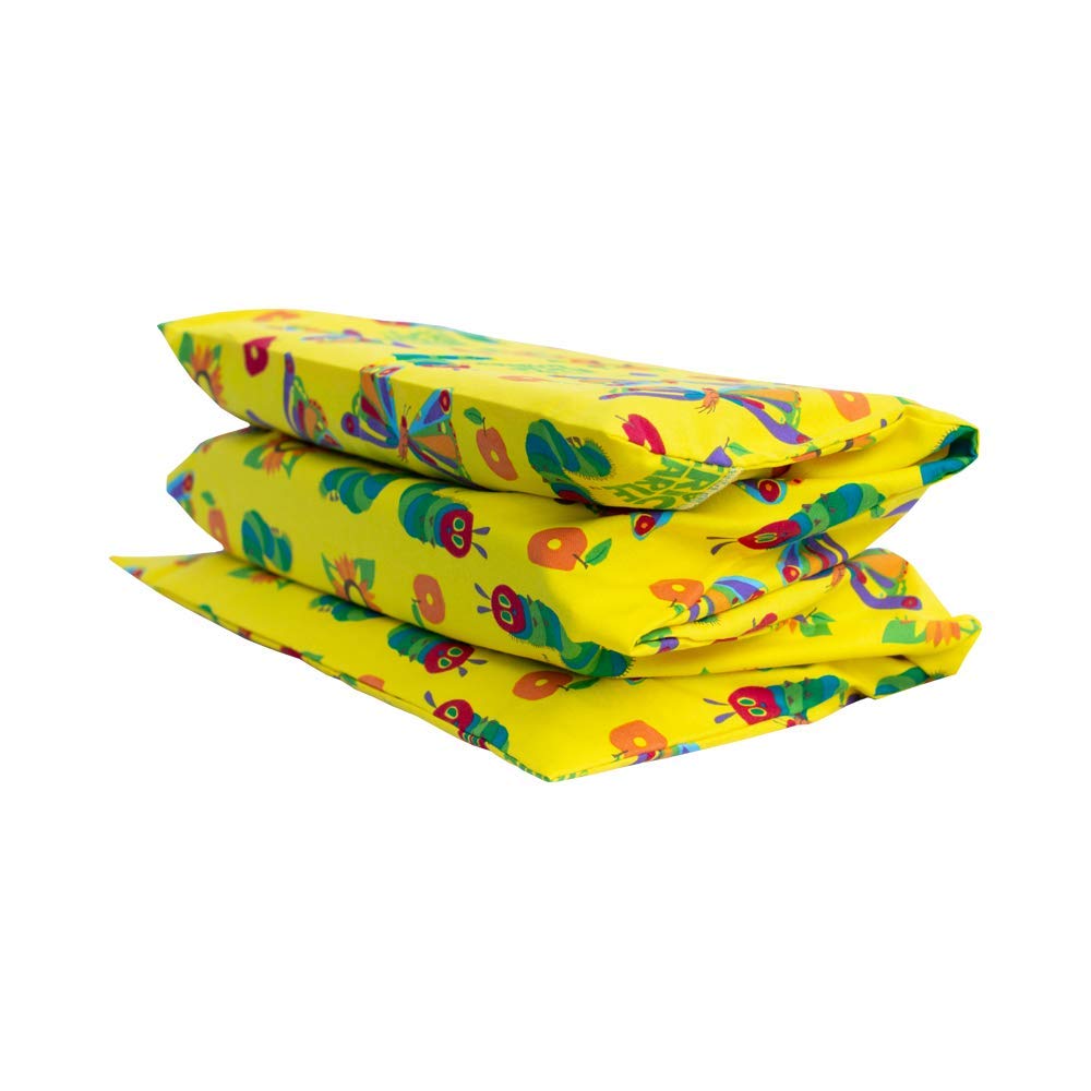 Kindermat + Eric Carle Kinderbundle - Beautiful Butterfly - Full Nap Mat & Washable Cover, Special Edition - 47' X 22', Value