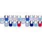 Luvable Friends Unisex Baby Cotton Terry Bibs, Blue, One Size