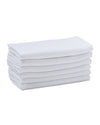 Mothers Choice White Muslin Cloth Square Plane Nappies/Reusable Washable Cotton Diapers For New Born Baby Boy And Baby Girl, 60 