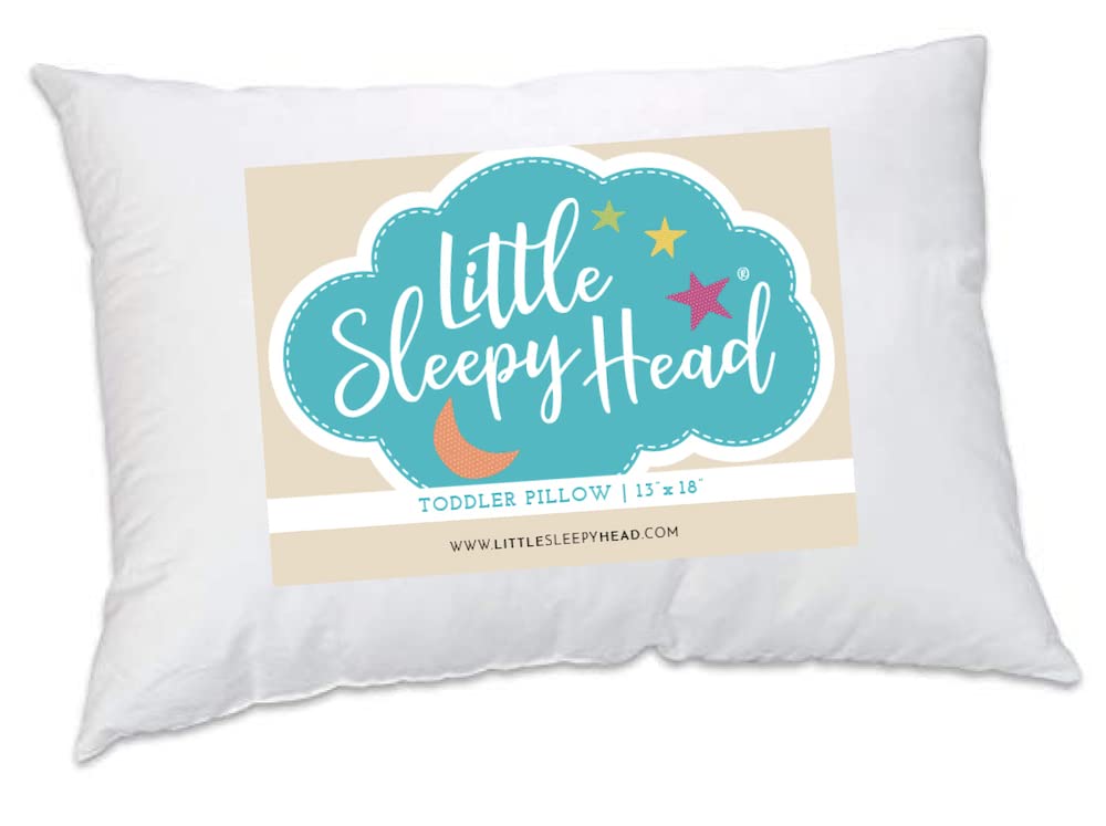 Toddler Pillow 13' X 18' Soft Hypoallergenic - Best Pillow For Kids! Better Neck Support And Sleeping! Better Naps In Bed, A C