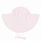 Rufflebutts Baby/Toddler Girls Pink Striped Seersucker Swim Hat - 12M-2T