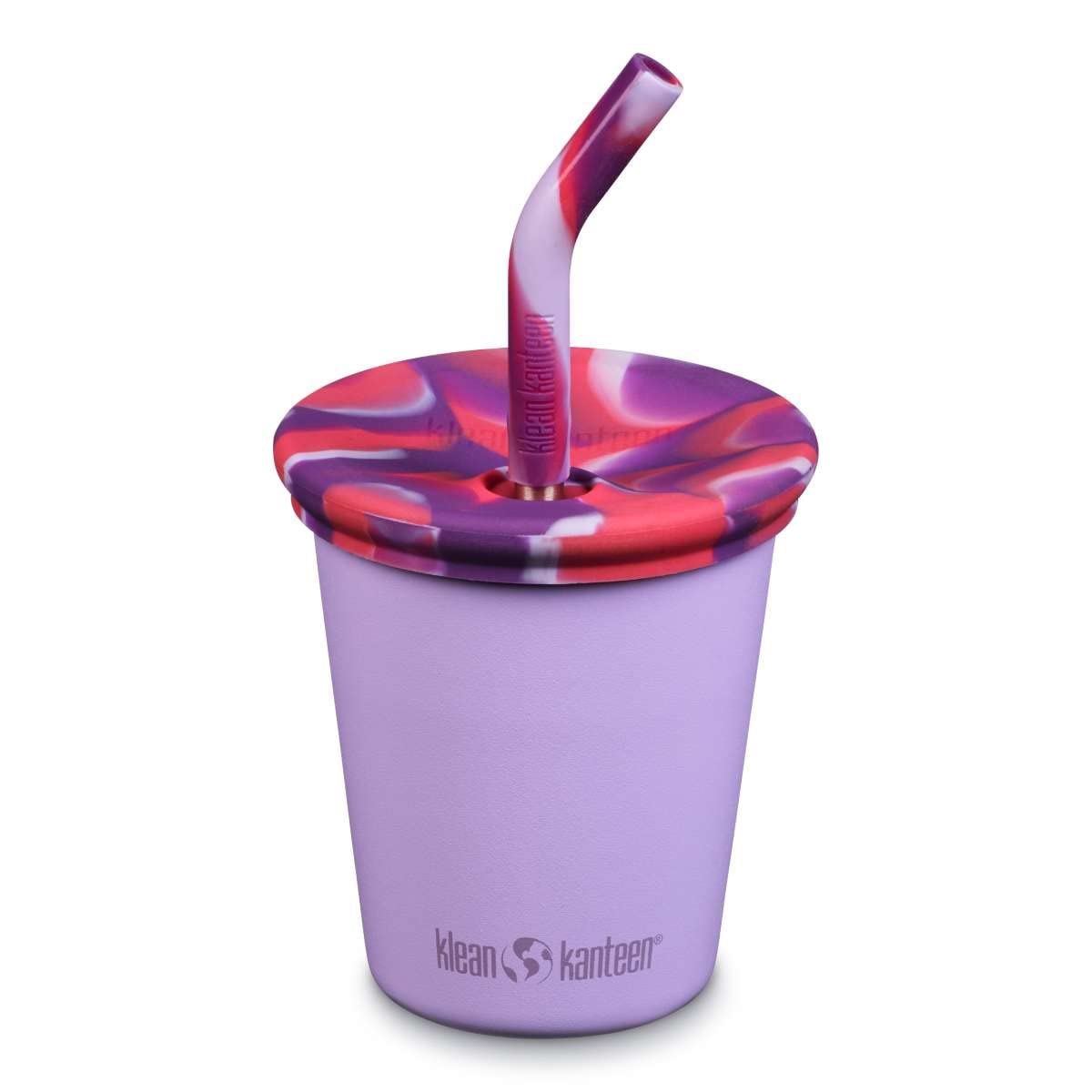 KLEAN KANTEEN Crocus Petal Kid Cup with Straw Lid, 1 EA