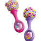 Fisher-Price Newborn Toys Rattle n Rock Maracas, 2 Soft Musical Instruments for Developmental Play for Babies Ages 3+ Months, Pi