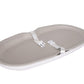 Ubbi Baby Changing Pad, Easy to Clean with Detachable Base, Lightweight, Waterproof Foam, Includes Safety Strap and Non-Skid Fee