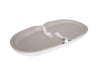 Ubbi Baby Changing Pad, Easy to Clean with Detachable Base, Lightweight, Waterproof Foam, Includes Safety Strap and Non-Skid Fee