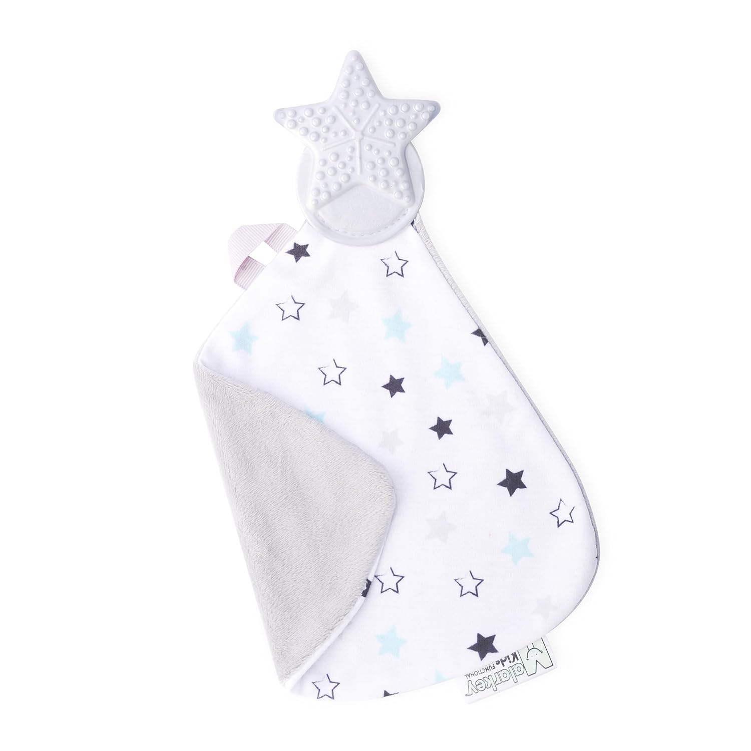 Malarkey Kids Munch-It Blanket: Teether and Cozy Blanket Combo for Teething Babies - Soothe, Snuggle, and Relieve Discomfort! (T