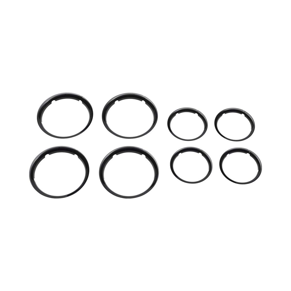 Bugaboo Fox Wheel Caps In Glossy Black