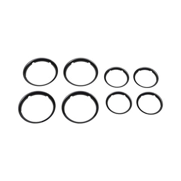 Bugaboo Fox Wheel Caps In Glossy Black