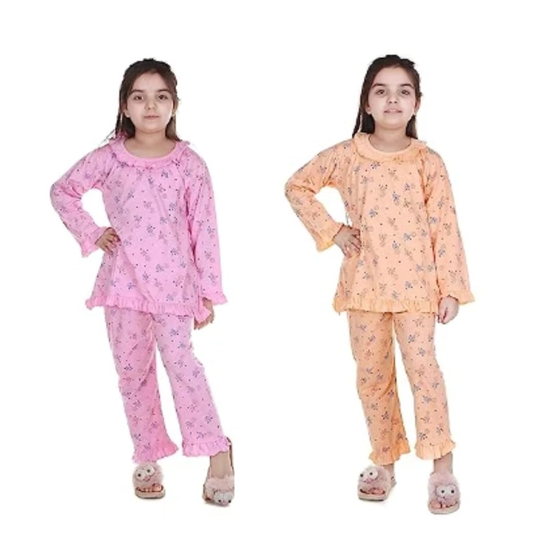 KUSHI Lifestyle Trendy Girls Clothing Night Wear Pack of 2 (23 Years) Multicolour