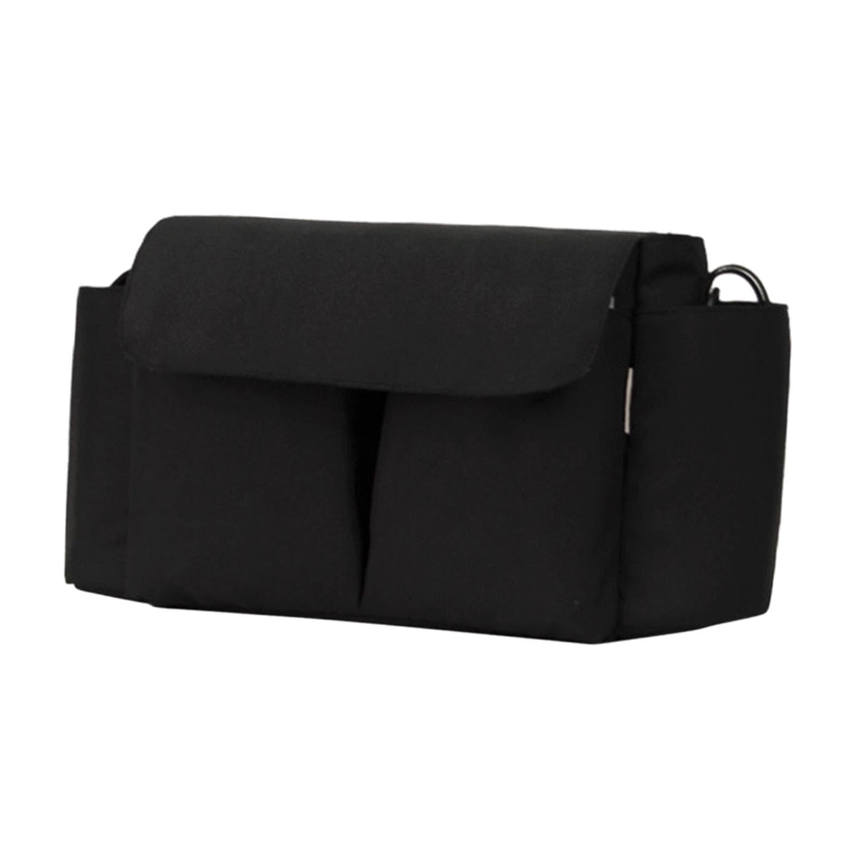ILSMYSUTRA Stroller Organizer Bag Stroller Hanging Bag for Snacks Bottles Tissue Napkin Black