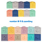 Litand Soft Stacking Blocks for Baby - Sensory Montessori Toys Toddler Activities - Gifts for Boy Girl 6 9 12 18 Months 1 2 3 Ye