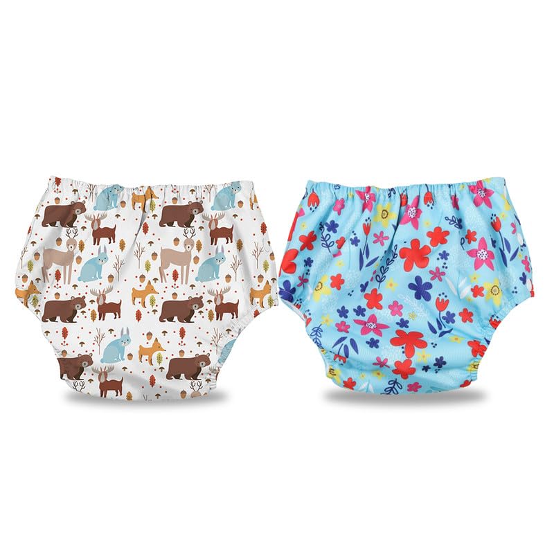 Chinmay Kids Baby Swim Diaper Combo Waterproof Reusable Leakproof Adjustable Infant Pool Pant Boys Girls Swimsuit, Age Group  (