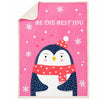 MOM CARE Fleece Winter Blanket for Newborn Baby Extra Soft Warm Fluffy Cozy Double Layered (Pack of 1)(Pink)