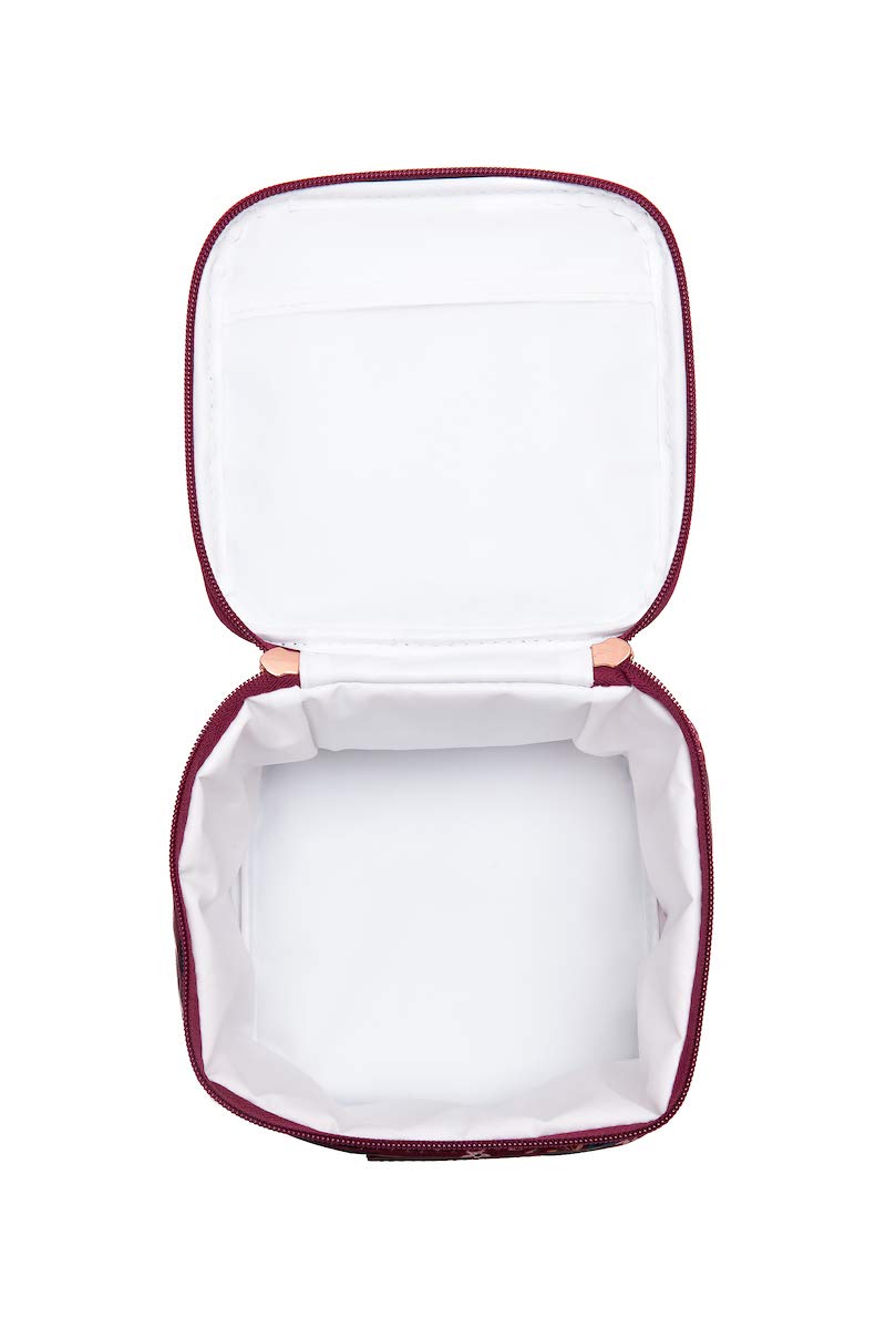 Sarah Wells Cold Gold Breastmilk Cooler Bag with Ice Pack (Berry Bloom)