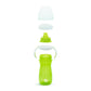 Munchkin Gentle Transition Sippy Cup With Trainer Handles, 10 Ounce, 2 Pack, Blue/Green