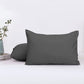 Hriksh Travel Pillow Case 12X18 Size Pack Of 2 Pieces 100% Egyptian Cotton Zipper Closure 500 Thread Count Toddler Pillowcase Fi