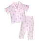 Little Surprise Box, Pink Rabbit Bow Kids Nightsuit34Y