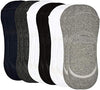 Ivaza MenS And WomenS Anti Slip Cotton Loafer Socks No Show Socks Plain Colours Pack Of 3 Multi Color