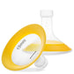 Nenesupply 19Mm Oval Flanges Compatible With Medela Breast Pump Parts Replace 19Mm Medela Flange Accessories. Work With Pump In