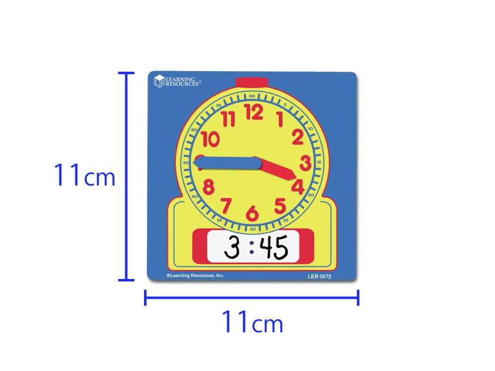 Learning Resources Write and Wipe Student Clocks, Help Kids Practice Time, Clocks for Kids, Write and Wipe Clocks, Homeschool, C