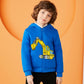 Toddler Boys Sweatshirts Blue Jackets Sport Excavator Active Shirts Hoodies Little Kids 4 5 Years