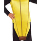 Amscan Goin' Bananas Costume - Standard Child Size - Fun & Vibrant Black & Yellow Fabric - Perfect For Parties & Events, 1 Pc