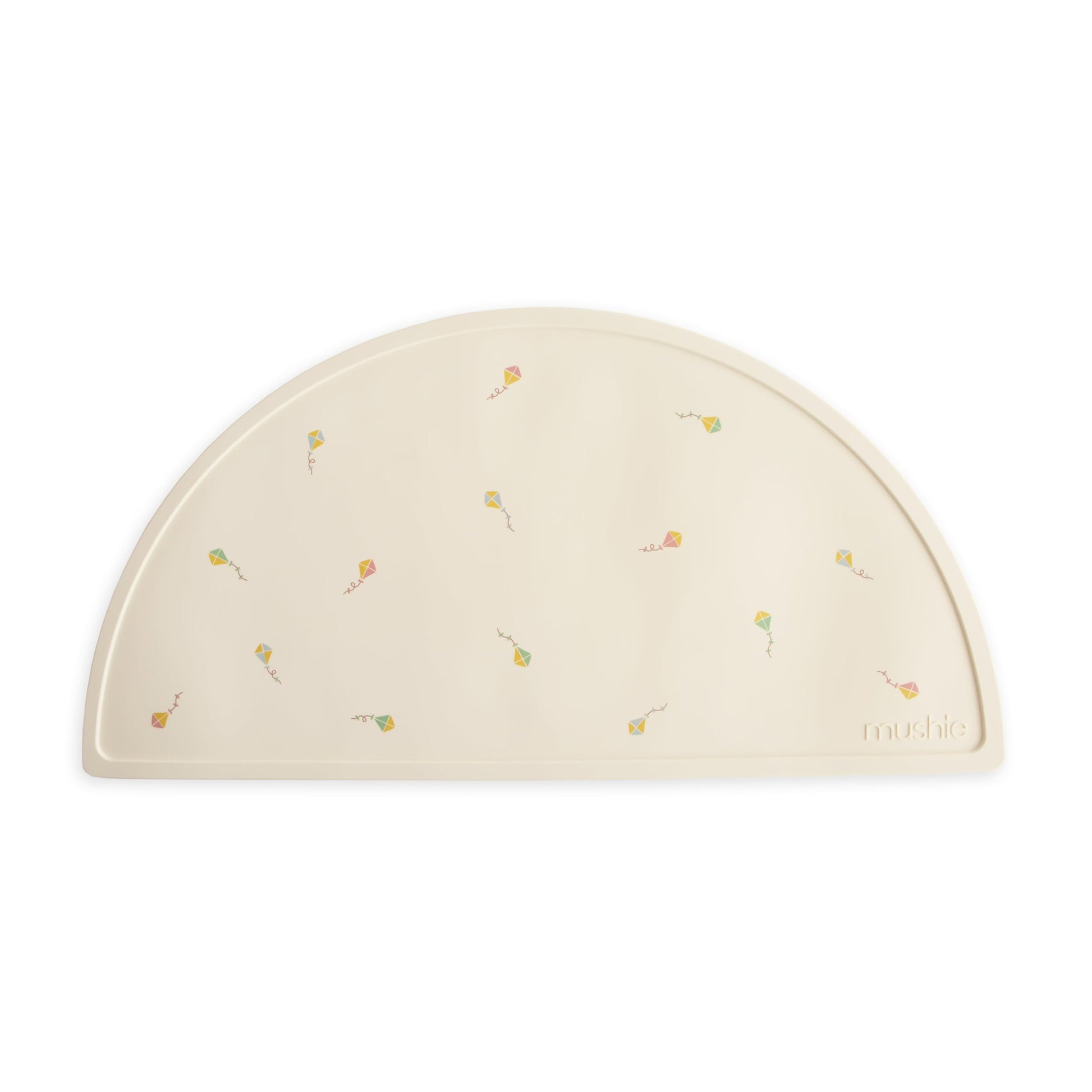 Mushie Silicone Placemat For Kids | Bpa-Free Non-Slip Design (Kites)