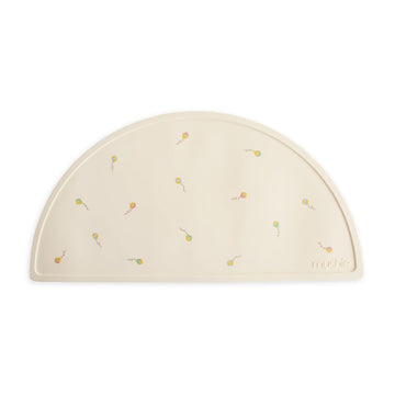 Mushie Silicone Placemat For Kids | Bpa-Free Non-Slip Design (Kites)