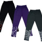 Girls Cotton Printed Capri 3/4th Leggings (Pack of 3) Multicolor119