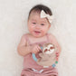 Itzy Ritzy - Ritzy Rattle Pal Plush Rattle Pal with Teether, Sloth, (PRT8317)