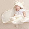 ATORSE Infant Swaddle Wrap Baby Bedding Blanket Sleeping Bag White for 03 Months