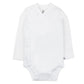 Honestbaby 3-Pack Organic Cotton Long Sleeve Side-Snap Kimono Bodysuits, Compass Blue, Newborn