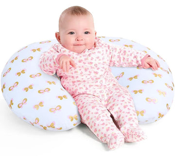 Little Grape Land Nursing Pillow, Breast Feeding Pillows For Mom, Butterfly Soft Cover With Breathable Filling, Feeding Support