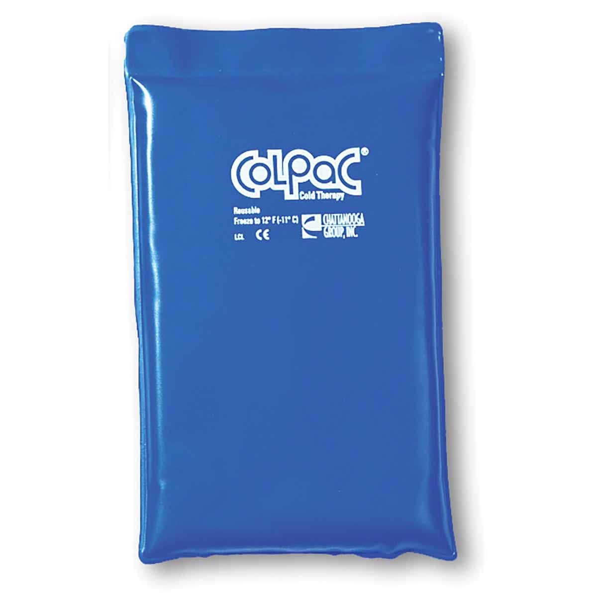 Colpac 001506 Reusable Half Size Blue Vinyl Cold Pack, Remain Pliable And Soft, 7 Length X 11 Width