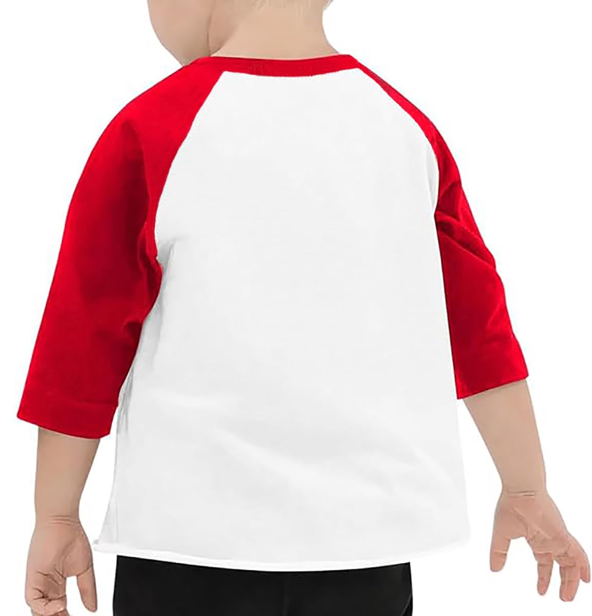 Future Ladies Man Current Mama'S Boy Raglan T-Shirt Toddler Boy Valentine'S Day 3/4 Sleeve Top Spring Cotton Outfit (3-4T, Red4)